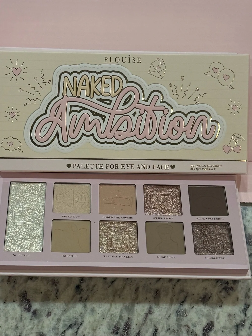 P. Louis Naked Ambition Eye & Face Palette NIB